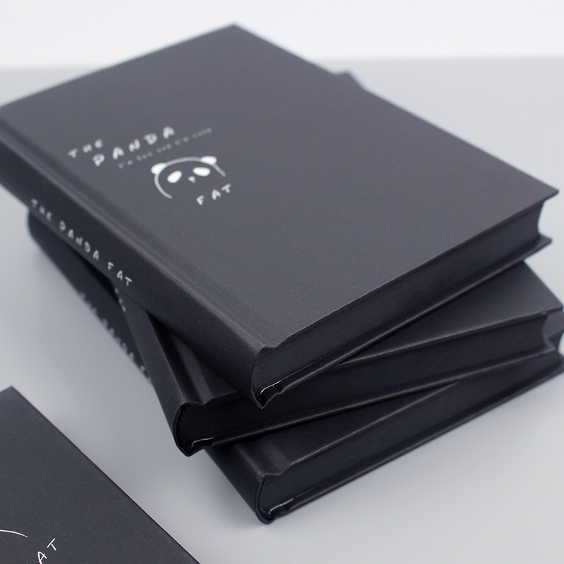 黑纸本黑本子内页黑色纸创意空白黑卡纸内页笔记本DIY手绘日记本