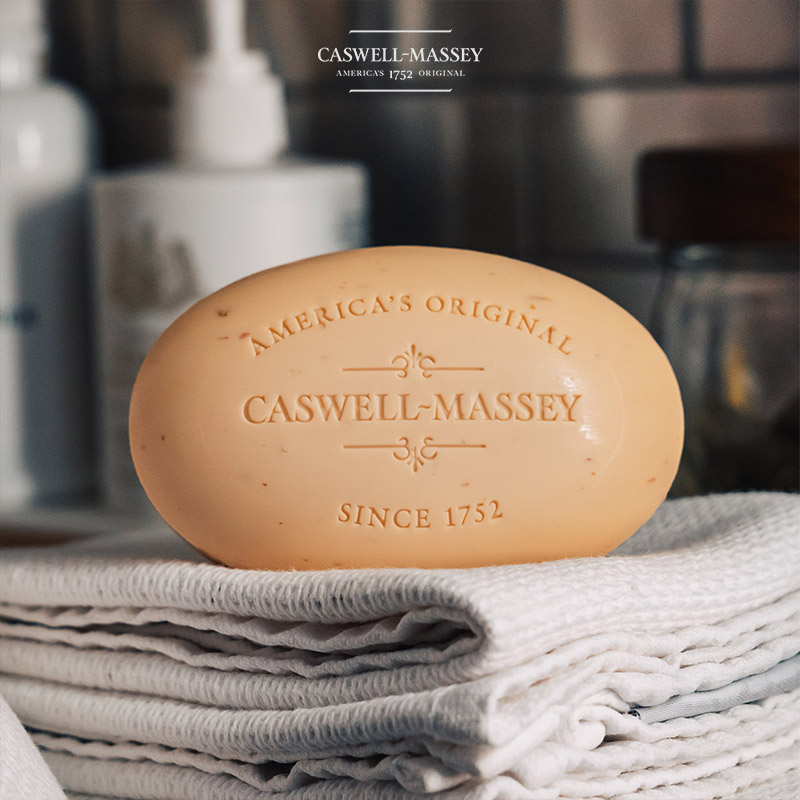 Caswell Massey-燕麦蜂蜜 清洁去角质滋润保湿男女香皂沐浴皂164g
