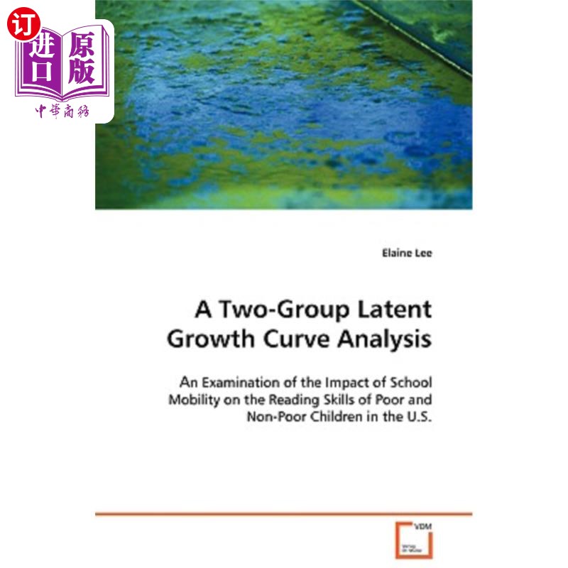 海外直订A Two-Group Latent Growth Curve Analysis 两组潜在生长曲线分析