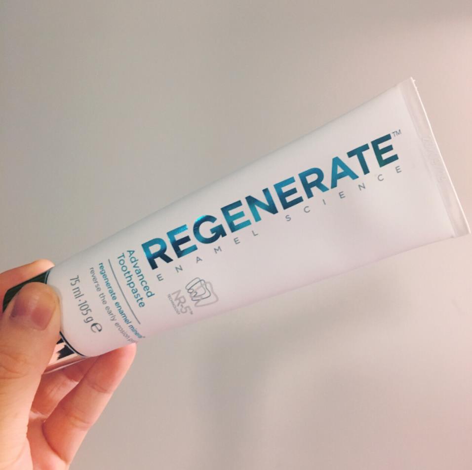 法国Regenerate修复牙釉质牙膏美白去渍清新口气75ml中标
