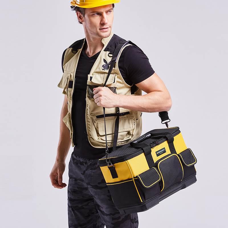 常胜客木工电工手提工具包专用便携式帆布加厚结实耐用收纳工具袋