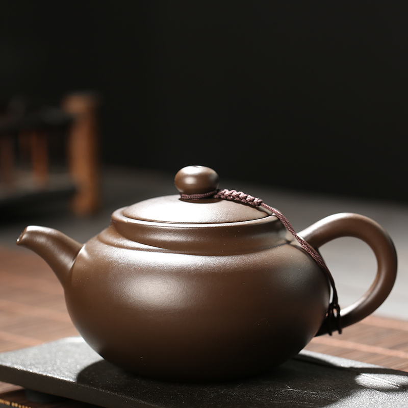 月窑记  紫砂茶壶大容量单壶大号泡茶壶球孔功夫茶具套装西施壶