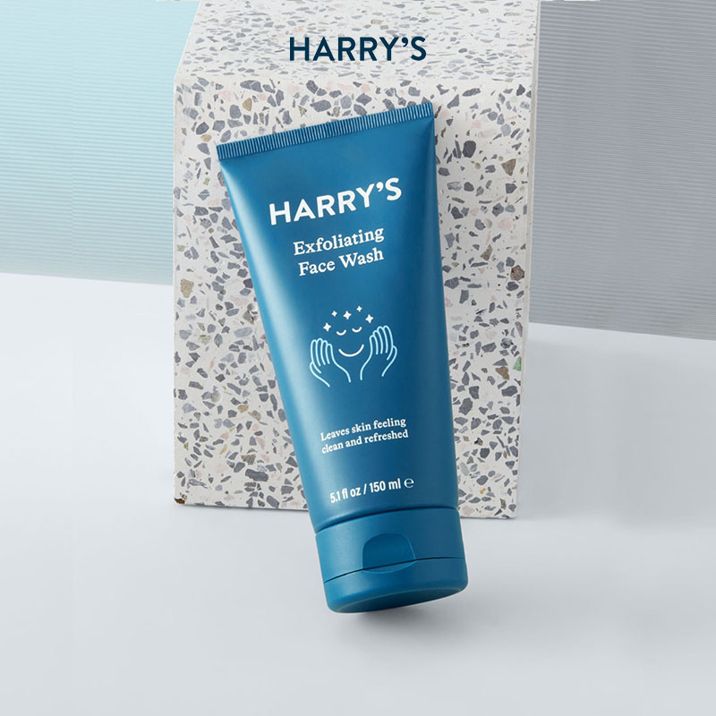 Harrys-洁面洗面奶去角质爽肤水补水乳液旅行装正装 男士皮肤护理