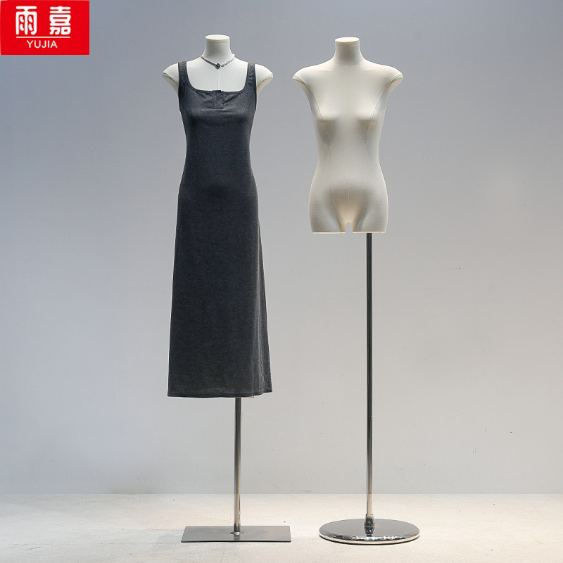 韩版修身服装店扁身平胸模特道具女全身橱窗女装假人台模特展示架