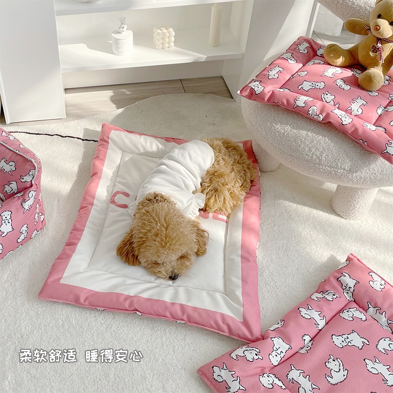 狗狗睡垫猫笼垫温暖垫四季通用垫子宠物垫中小型犬垫易清洗