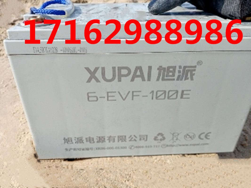 旭派蓄电池6-EVF-100E /12V100AH 电动车 道路轨道车叉车胶体电瓶