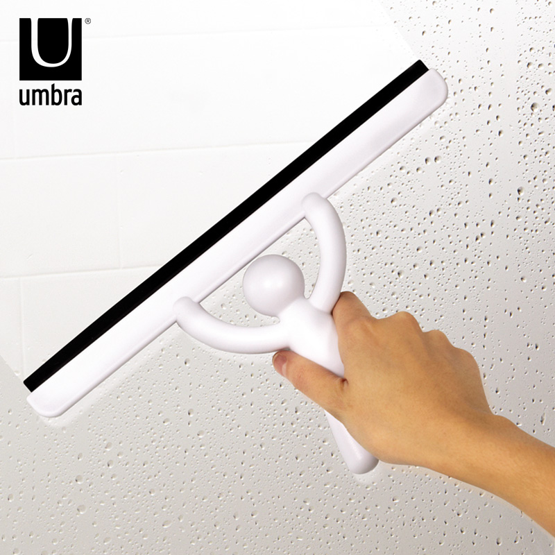 加拿大umbra 创意家居伙伴造型刮水器注膜橡胶多功能玻璃清洁刷子