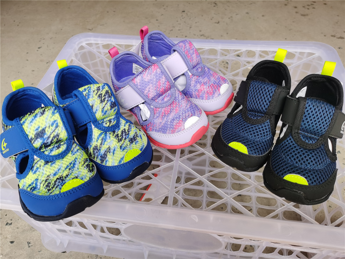 特价清货月星商场专柜男女小童夏季学步鞋 宝宝超轻机能凉鞋