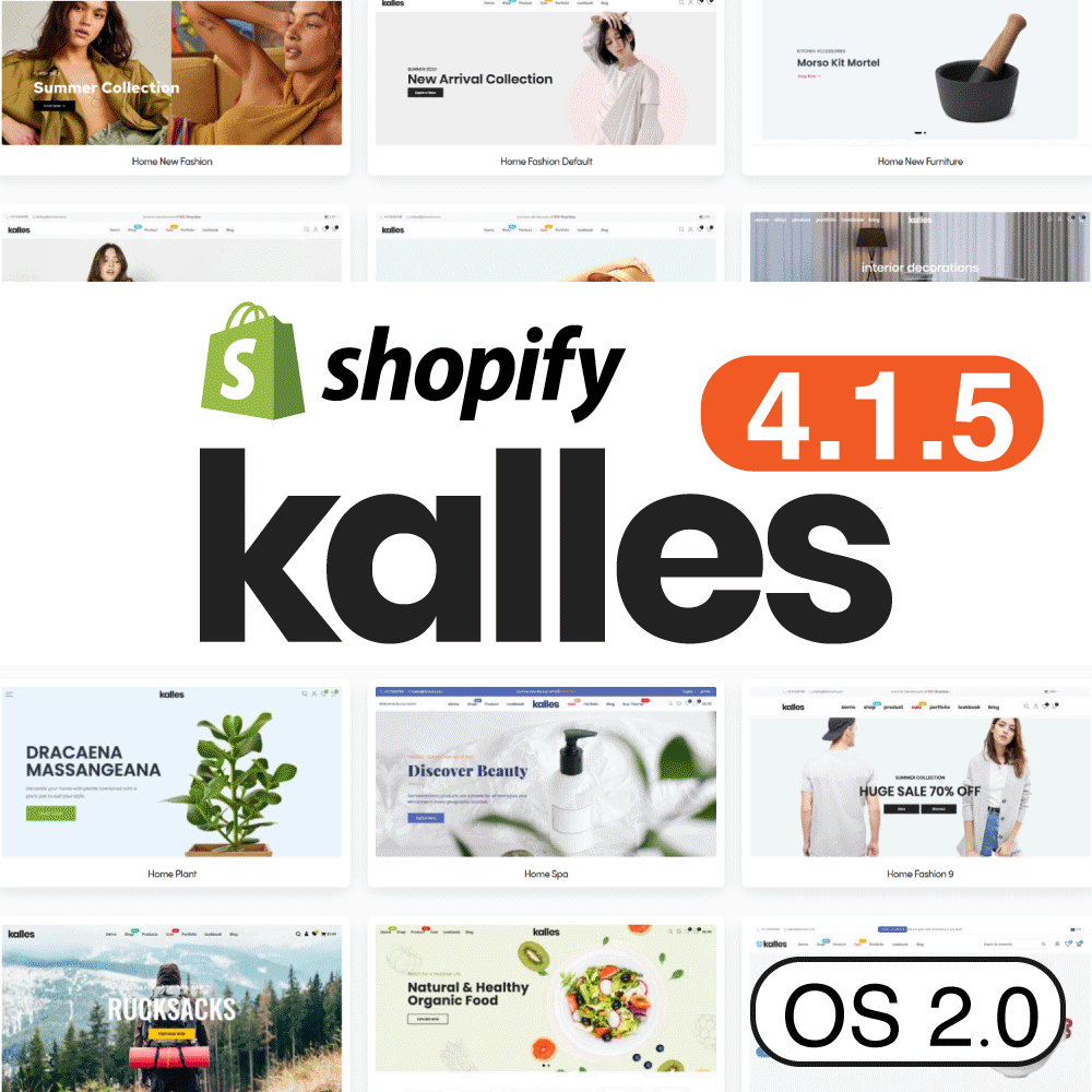 Shopify主题模板多用途跨境电商独立站外贸网店爆款Kalles 4.1.5