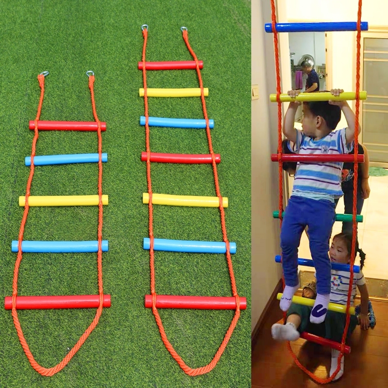 儿童爬梯室内家用攀爬绳梯玩具室内锻炼器材幼儿园攀爬梯折叠户外