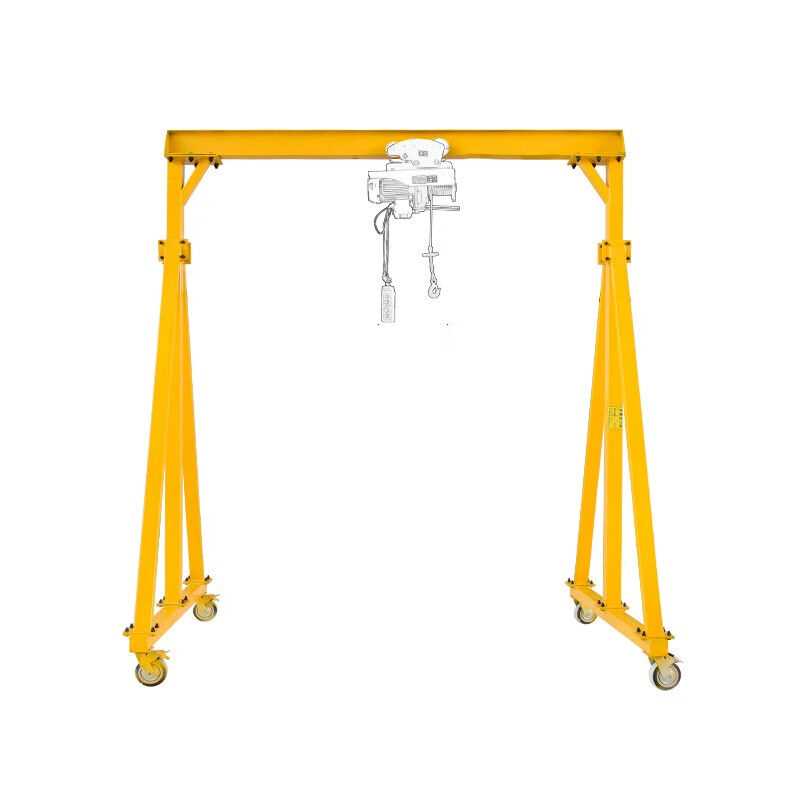 百乐享龙门架起重升降式可移动工字钢吊架行吊小型龙门吊加厚2吨4