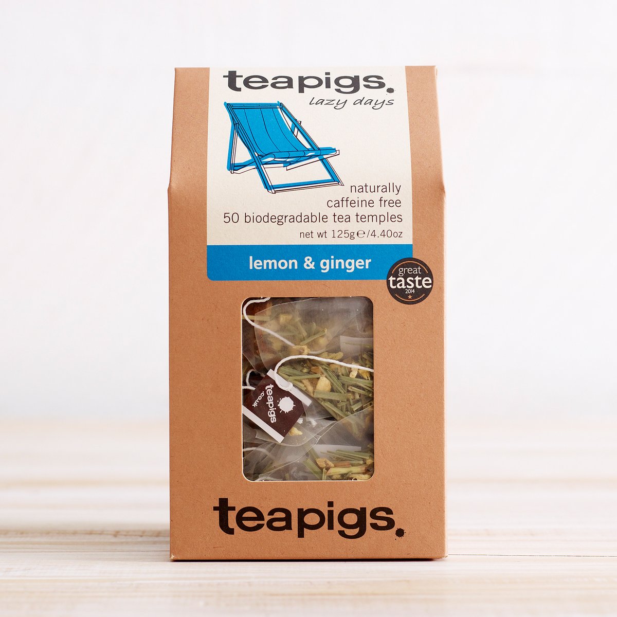 27年过期 teapigs 茶猪猪 柠檬姜茶 英国原装现货 50个立体茶包