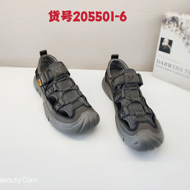 龙帝欧品牌正品男鞋2022夏季新款时尚休闲男凉鞋百搭潮流205501-6