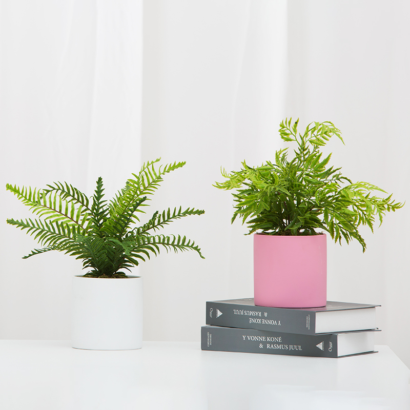 北欧仿真植物摆件办公室绿植小盆栽桌面装饰品家居客厅假花小盆景