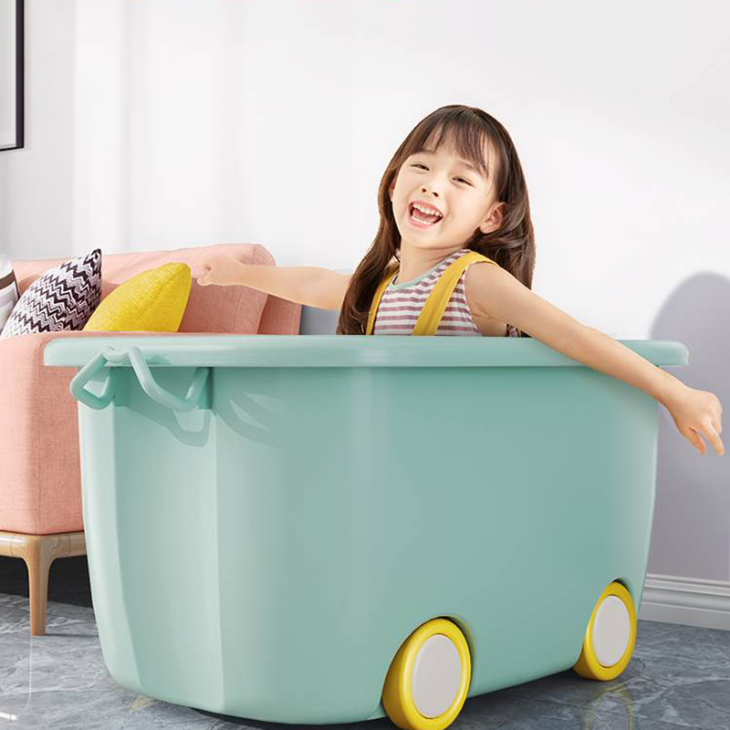 儿童玩具收纳箱筐家用储物盒塑料盒宝宝婴儿专用衣服零食柜装整理