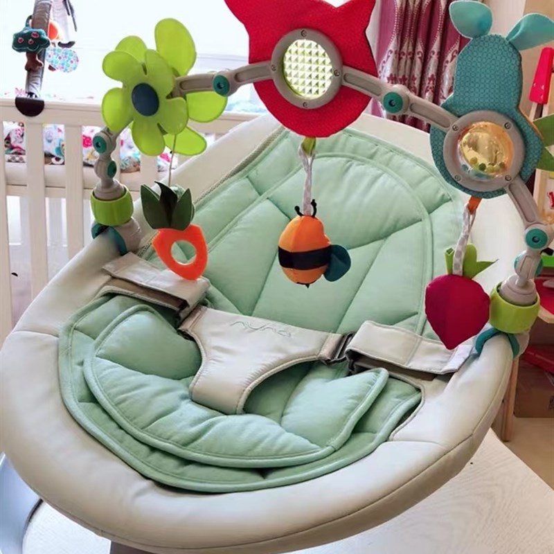 Tinylove推车玩具架新生儿婴儿床铃音乐挂件P宝宝安抚玩偶现货响