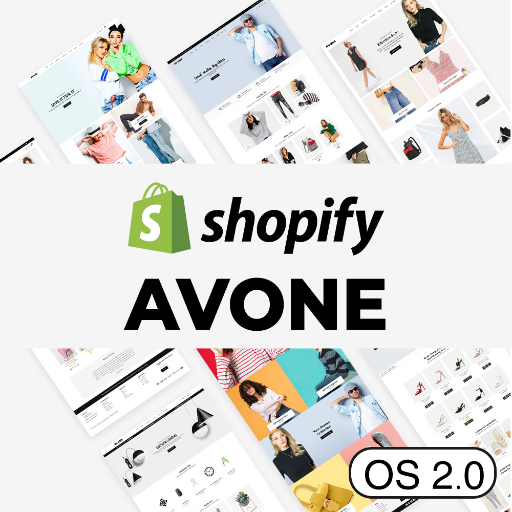 Shopify主题模板多用途高转化率爆款跨境电商独立站Avone新版5.1