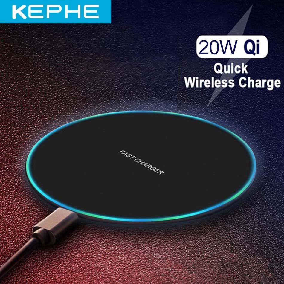 20W Fast Wireless Charger For Samsung Galaxy S9/S20 S8 Note