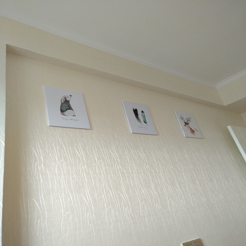 简约现代墙布 无缝防水防霉素色墙布客厅卧室高档壁布无缝