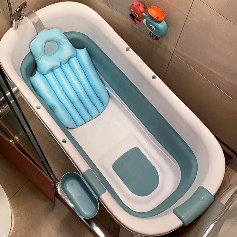 折叠浴桶泡澡桶大人家用可坐加大号全身儿童沐浴盆成人浴缸洗澡桶