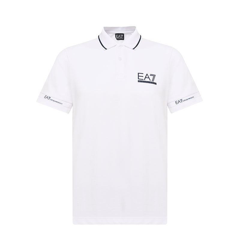 ARMANI/阿玛尼EA7系列24夏季新品商务休闲时尚翻领短袖Polo衫