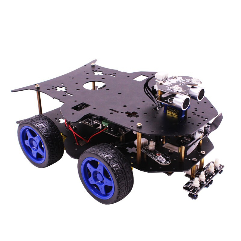 STM32智能小车机器人套件4WD四驱编程DIY开发竞赛ARM创客教育亚博