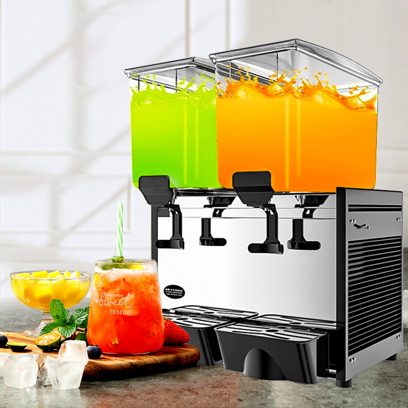东贝双缸三缸饮料机商用冷热全自动食品级冷饮机热饮奶茶果汁特价