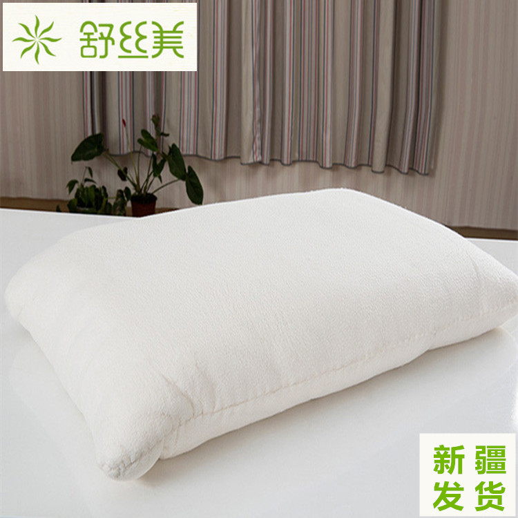 棉花枕头芯新疆100%纯天然长绒棉填充助眠保健宝宝儿童成人枕头