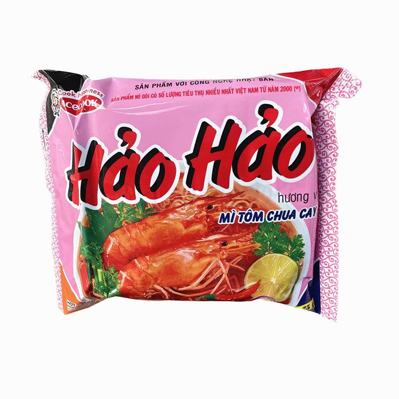 整箱越南好好面HaoHao酸辣虾面30袋x75g 方便面速食泡面快餐面