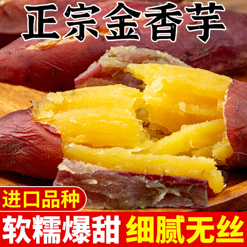 壹亩地瓜金香芋红薯蜜薯超甜香糯无丝板栗薯红薯新鲜地瓜山芋5斤
