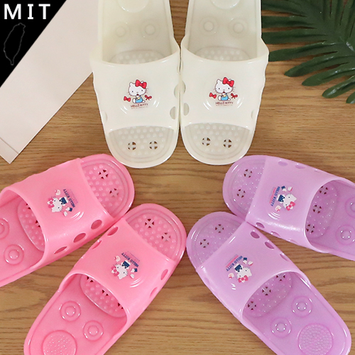 台湾直邮 女士 Hello Kitty 台湾制造防滑止滑防水浴室拖鞋