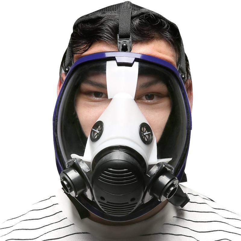 大为防毒面具全面罩 球形大视野 喷漆化工防甲醛消防防毒面具