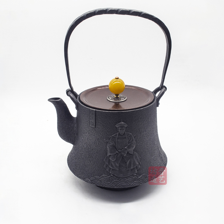 晋艺坊 铁壶一代名相陈廷敬 传统手工晋城特色礼品养生茶壶