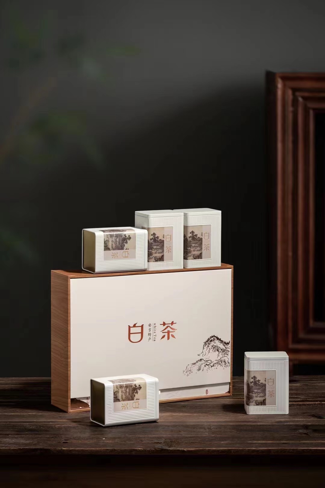 正宗安吉白茶2023年新茶礼盒装明前高山春茶高档茶叶送礼250g