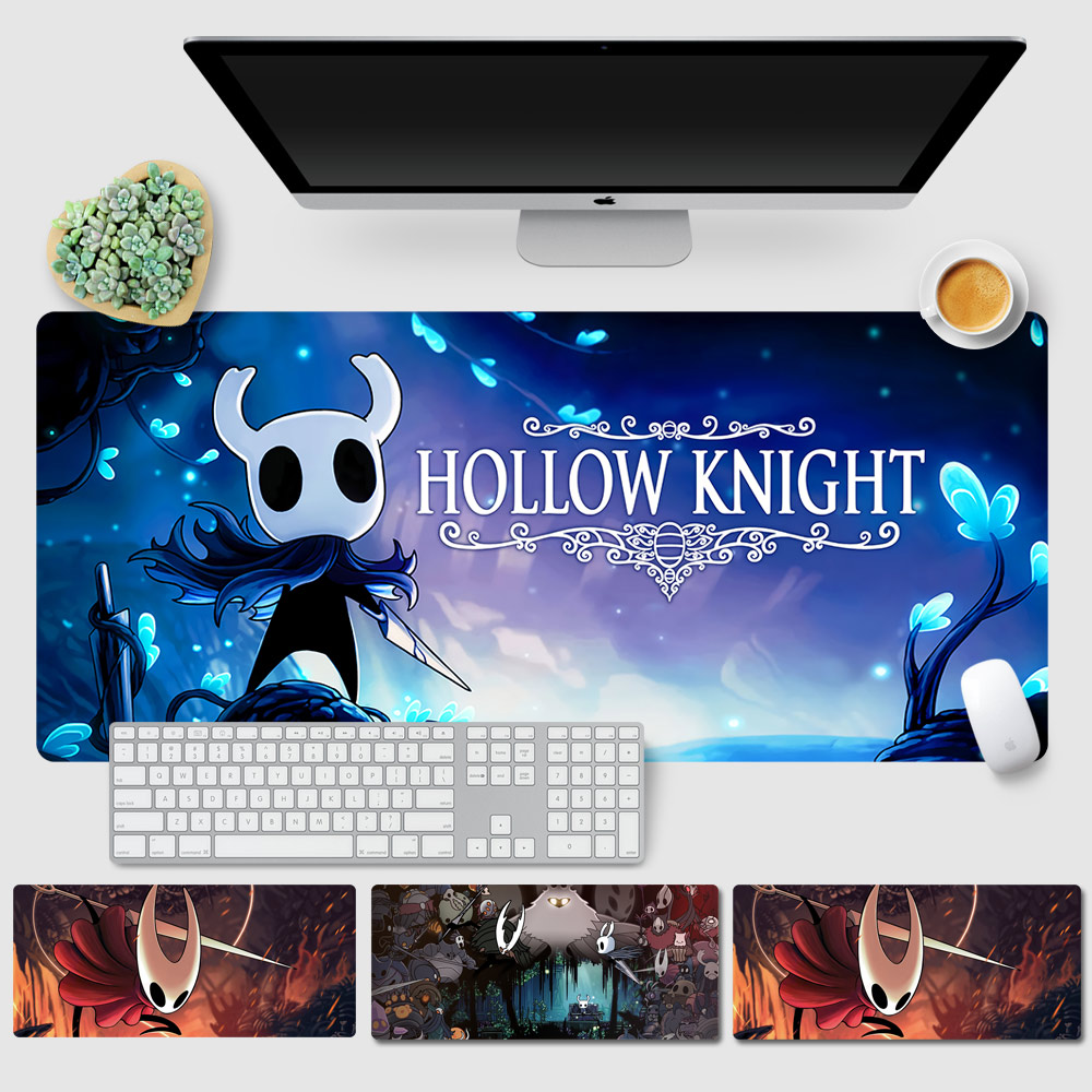 空洞骑士鼠标垫 Hollow Knight游戏周边超大桌垫 PS4游戏加厚胶垫