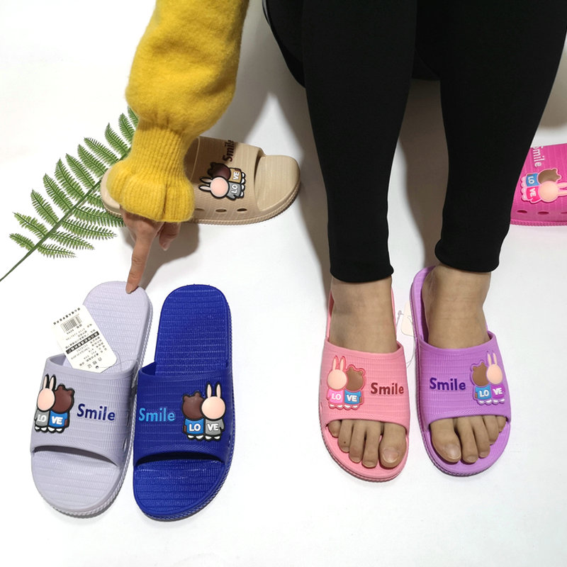 喜步佳正品新款韩版学生夏季女拖鞋休闲居家外出可爱时尚软胶凉拖