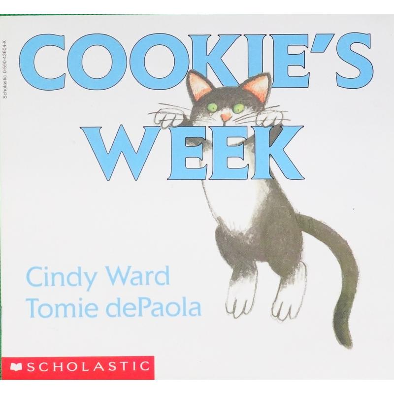 Cookie's Week by Cindy Ward平装Scholastic点心的一周