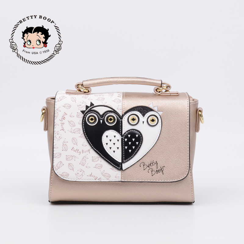 BETTY 贝蒂女包系列品牌 猫头鹰系列 斜挎包 手提包 两用韩版包包