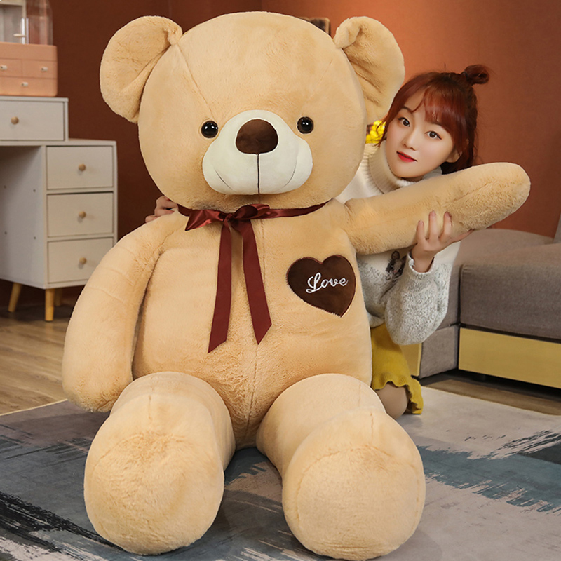 泰迪熊公仔毛绒玩具抱抱熊大玩偶抱枕可爱布娃娃送女生情人节礼物