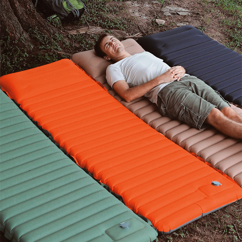 加厚户外超轻可折叠便携帐篷午睡垫地垫防潮垫单双人蛋巢垫充气垫