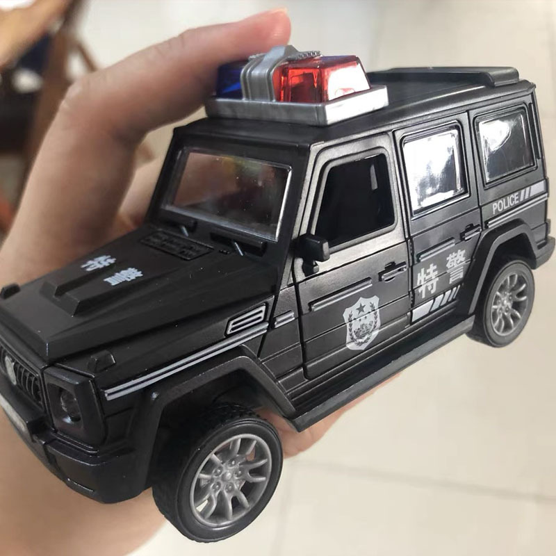 儿童玩具惯性耐摔可开门仿真警车消防车救护车坦克模型男女玩具车