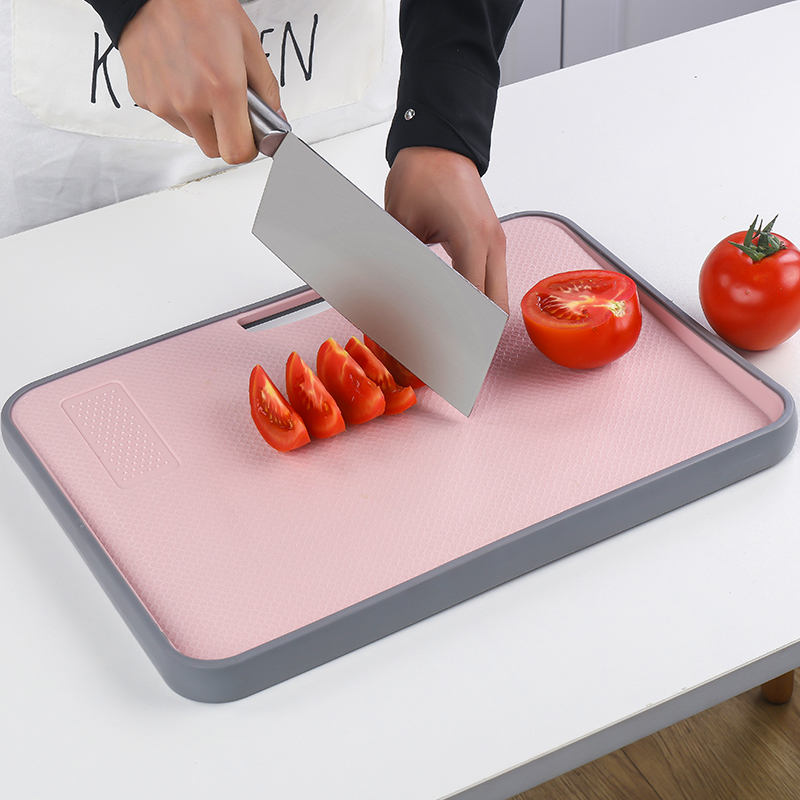 菜板家用切菜板厨房专用塑料案板切水果粘板套装刀板儿童辅食砧板