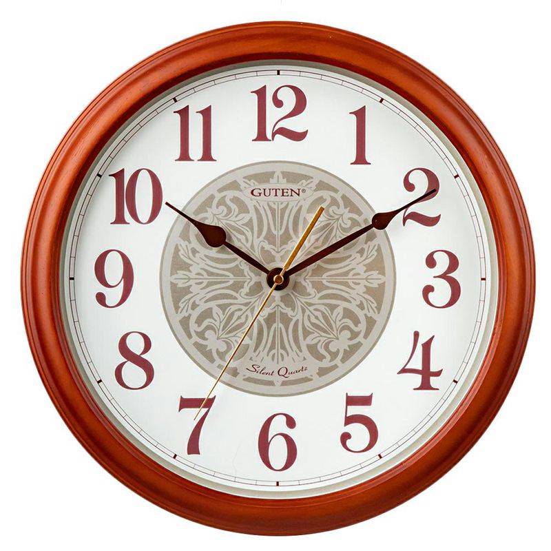 实木挂钟客厅欧式夜光静音现代简约石英钟中式复古创意时钟