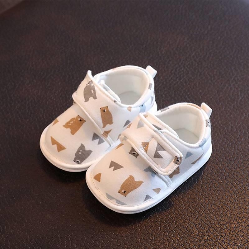 婴儿鞋子春秋款0-6-12月婴幼儿步前鞋夏季一岁宝宝学步鞋软底布鞋