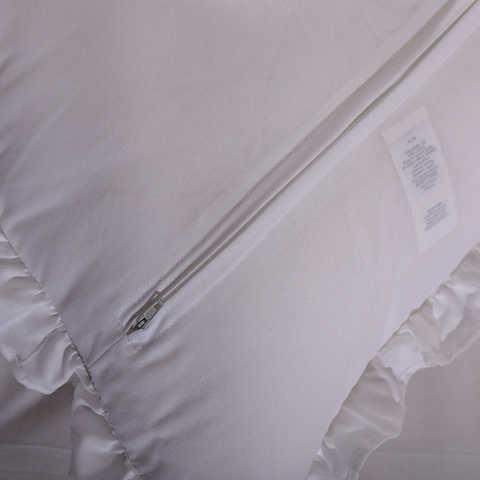 外贸home品牌办公室白色刺绣抱枕靠垫套沙发靠垫汽车方形腰枕带芯