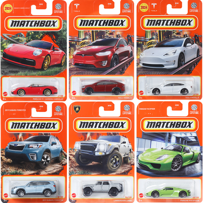 Matchbox 火柴盒合金玩具车小汽车30782普卡工程车模男孩玩具24D