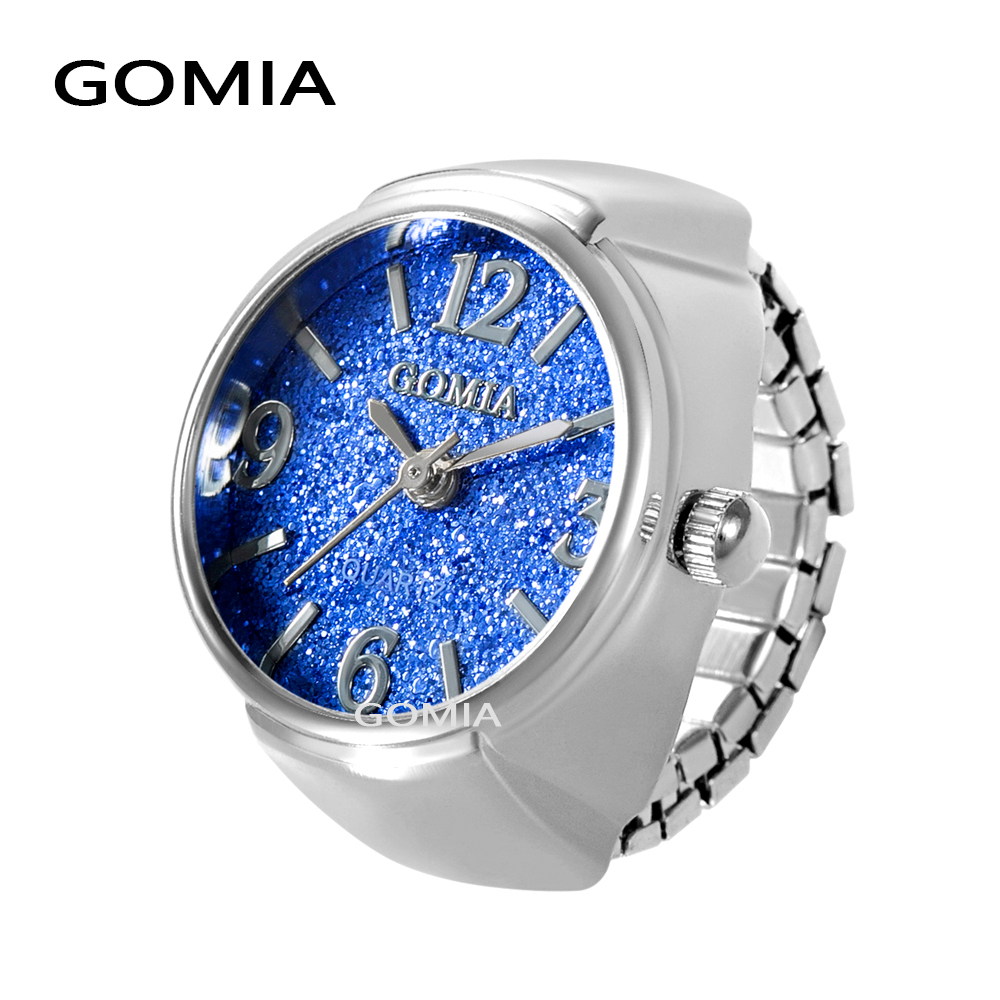 GOMIA新品戒指表女新款复古时尚精品手表学生指环表简单数字真表