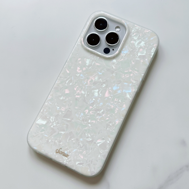 现货 美国Sonix白色贝母 磁吸 MagSafeiPhone15Pro/Max14手机壳
