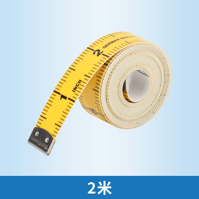 急速发货专业裁缝尺高精度测腰围服装厂软尺量身测三围2米3米