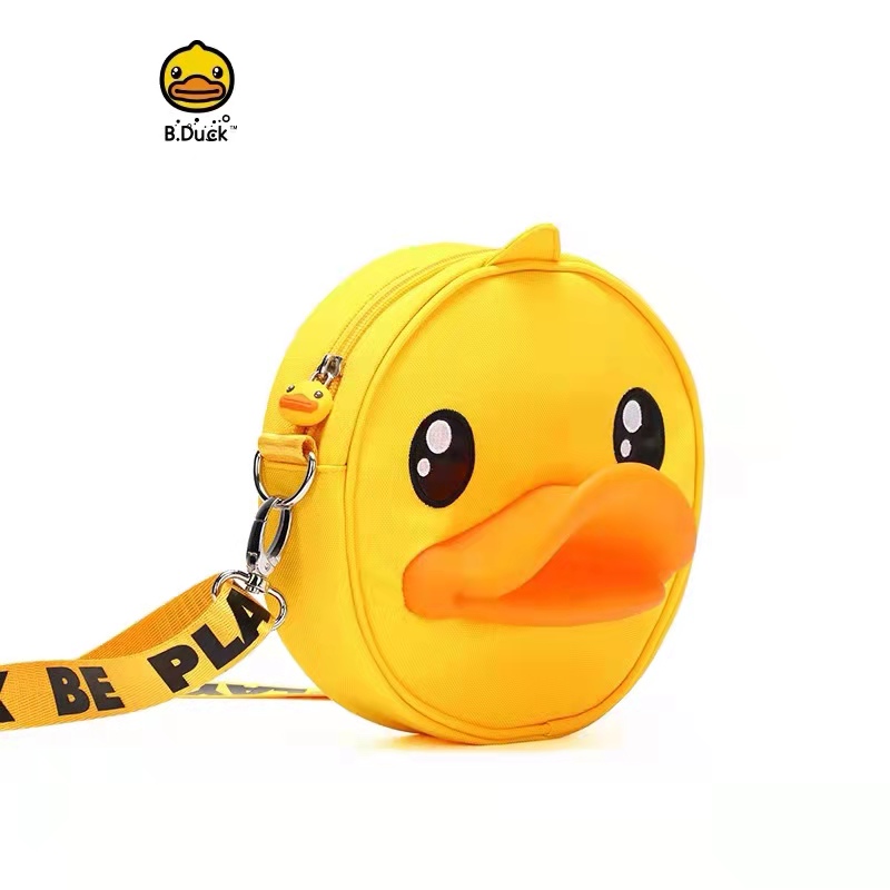 香港潮牌B.Duck小黄鸭鸭头迷你斜挎包2020新品时尚小包出街旅游包